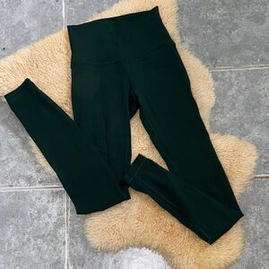 Dark Green Lululemon Align Leggings
